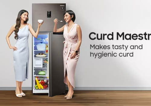 Actress in New Samsung Refrigerator Ad featuring Sayani & Vedhika
